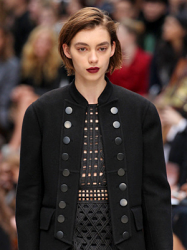 Burberry Makes a Case For a Dark Lip in Spring