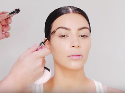 Kim Kardashian's Makeup Artist Just Revealed The Product He Uses On Her Eyebrows