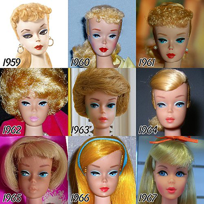 You Need to See Barbie's Amazing Beauty Evolution